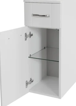 Saphir Badmöbel-Set »Serie 3006 5-teilig Keramik-Waschtisch mit Spiegelschrank« 6 Stk. tlg.