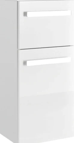 Saphir Badmöbel-Set »Serie 4005, vormontiert, Glaswaschbecken, Spiegelschrank« Set, 5 Stk. tlg.