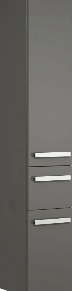 Saphir Badmöbel-Set »Serie 4005, vormontiert, Glaswaschbecken, Spiegelschrank« Set, 6 Stk. tlg.