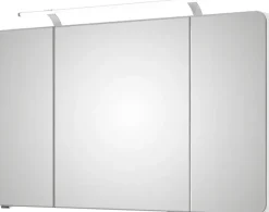 Saphir Badmöbel-Set »Serie 4005, vormontiert, Glaswaschbecken, Spiegelschrank« Set, 5 Stk. tlg.