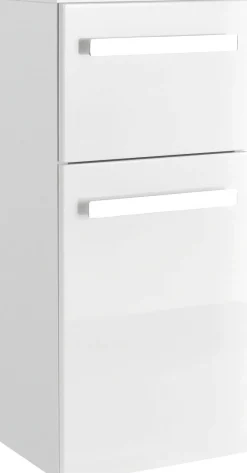 Saphir Badmöbel-Set »Serie 4005, vormontiert, Glaswaschbecken, Spiegelschrank« Set, 5 Stk. tlg.