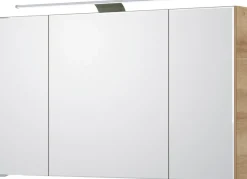 Saphir Badmöbel-Set »6005 Sprint Keramik-Waschtisch mit LED-Spiegelschrank, 122 cm breit« 2 Stk. tlg.