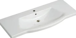 Saphir Badmöbel-Set »6005 Sprint 3-teilig, Keramik-Waschtisch mit LED-Spiegelschrank« 4 Stk. tlg.
