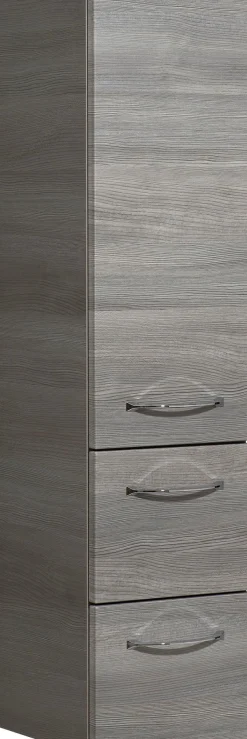 Saphir Badmöbel-Set »6005 Sprint 3-teilig, Keramik-Waschtisch mit LED-Spiegelschrank« 4 Stk. tlg.