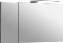 Saphir Badmöbel-Set »6005 Sprint 3-teilig, Keramik-Waschtisch mit LED-Spiegelschrank« 4 Stk. tlg.