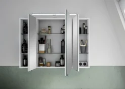 Saphir Badmöbel-Set »6005 Sprint 2-teilig, Keramik-Waschtisch mit LED-Spiegelschrank« 2 Stk. tlg.