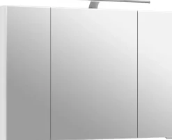 Saphir Badmöbel-Set »6005 Sprint 2-teilig, Keramik-Waschtisch mit LED-Spiegelschrank« 2 Stk. tlg.