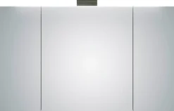 Saphir Badmöbel-Set »6005 Sprint 3-teilig, Keramik-Waschtisch mit LED-Spiegelschrank« 4 Stk. tlg.