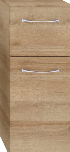 Saphir Badmöbel-Set »6005 Sprint 3-teilig, Keramik-Waschtisch mit LED-Spiegelschrank« 4 Stk. tlg.