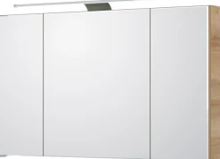 Saphir Badmöbel-Set »6005 Sprint 3-teilig, Keramik-Waschtisch mit LED-Spiegelschrank« 4 Stk. tlg.
