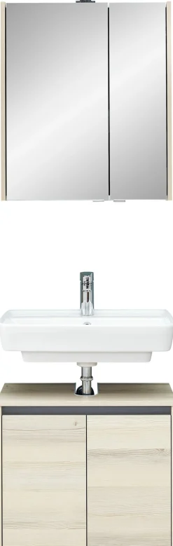 Saphir Badmöbel-Set »4-teilig, mit Soft-Close Auszügen« Komplett-Set, 2 Stk. tlg.