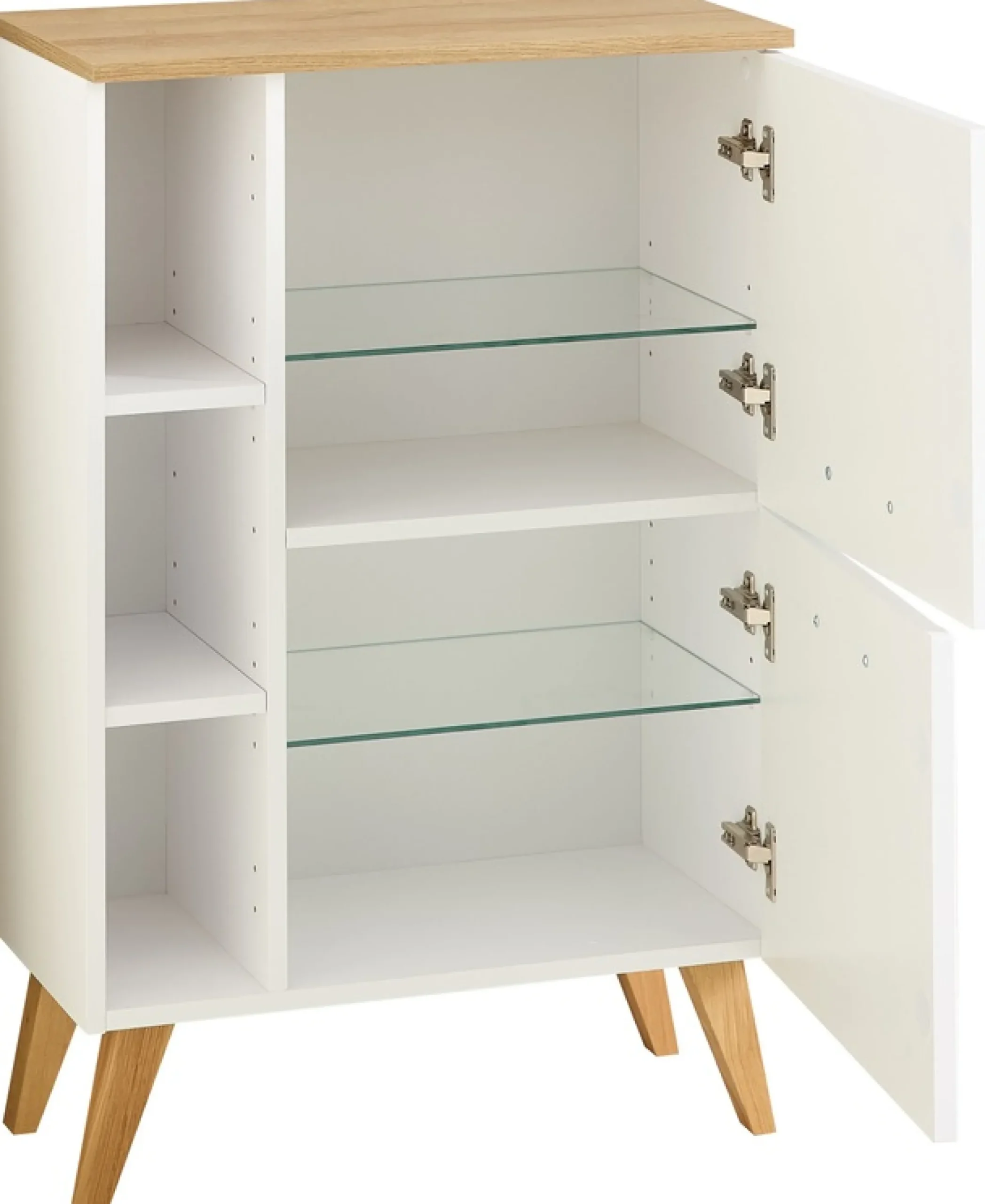Saphir Badmöbel-Set »5-teilig, mit Soft-Close Türen und Fuß-Set« Set, 7 Stk. tlg.
