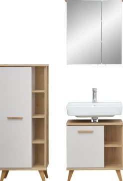 Saphir Badmöbel-Set »3-teilig, mit Soft-Close Türen« Set, 3 Stk. tlg.