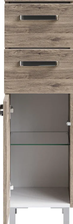 Saphir Badmöbel-Set »7-teilig, mit Spiegelschrank« Set, 7 Stk. tlg.
