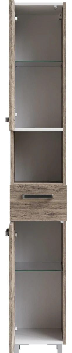 Saphir Badmöbel-Set »7-teilig, mit Spiegelschrank« Set, 7 Stk. tlg.