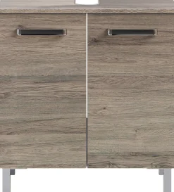 Saphir Badmöbel-Set »7-teilig, mit Spiegelschrank« Set, 7 Stk. tlg.
