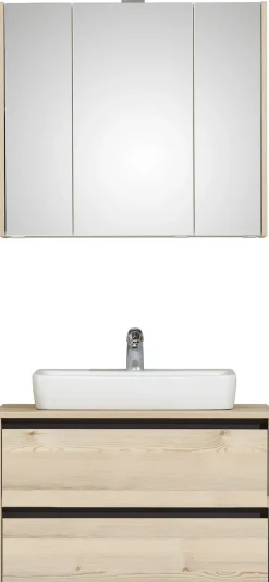 Saphir Badmöbel-Set »4-teilig, mit Soft-Close Auszügen« 4 Stk. tlg.
