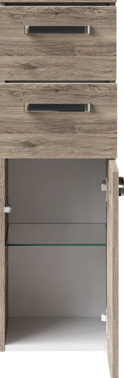 Saphir Badmöbel-Set »5-teilig, mit Spiegelschrank« Set, 5 Stk. tlg.