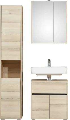 Saphir Badmöbel-Set »3- teilig mit Soft-Close Auszügen« Komplett-Set, 3 Stk. tlg.