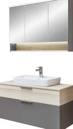 Saphir Badmöbel-Set »3-teilig mit Soft-Close Auszügen« 3 Stk. tlg.