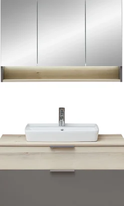 Saphir Badmöbel-Set »3-teilig mit Soft-Close Auszügen« 3 Stk. tlg.