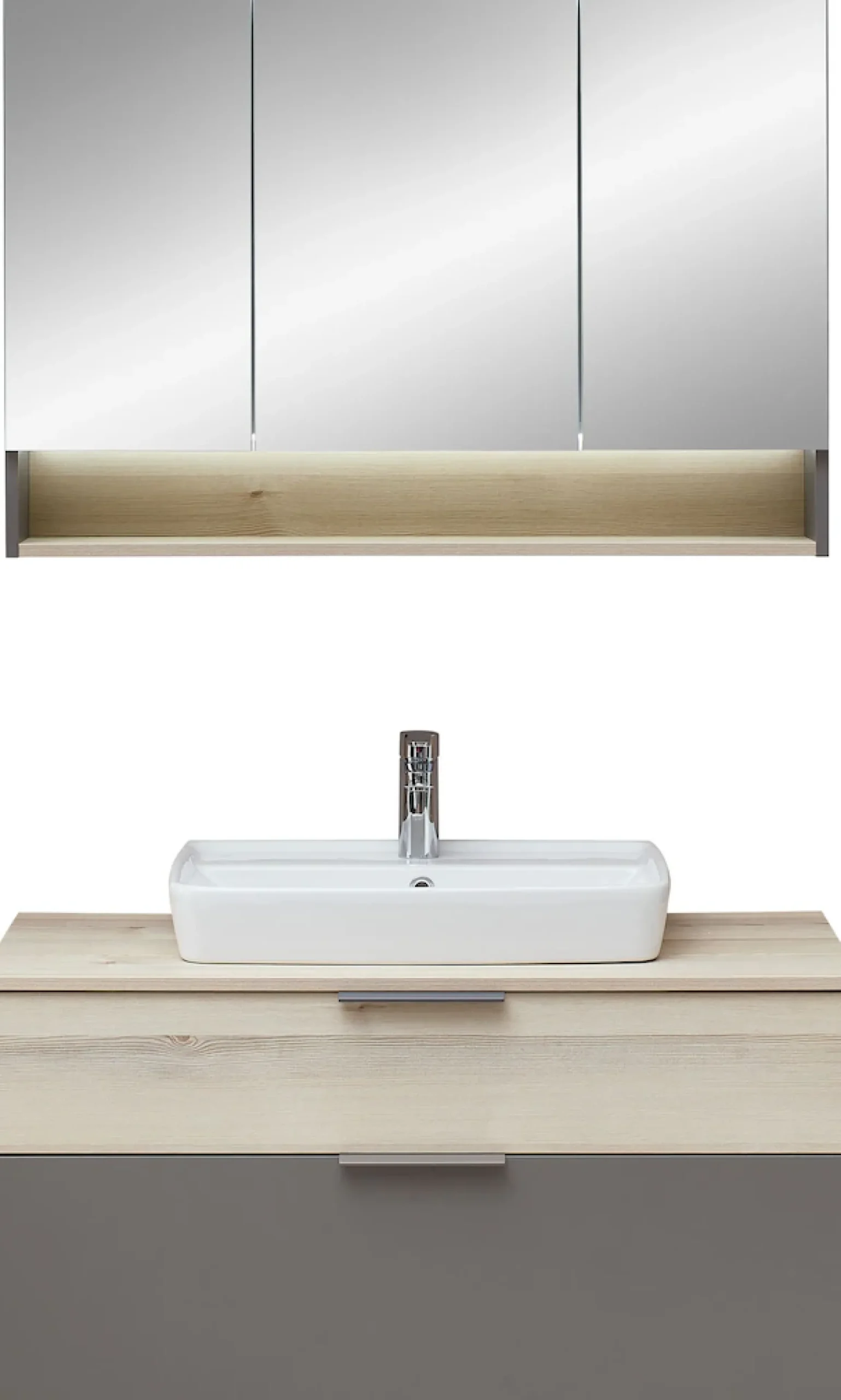 Saphir Badmöbel-Set »3-teilig mit Soft-Close Auszügen« 3 Stk. tlg.