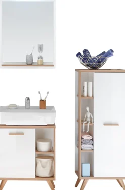 Saphir Badmöbel-Set »4-teilig, mit Soft-Close Türen« 4 Stk. tlg.