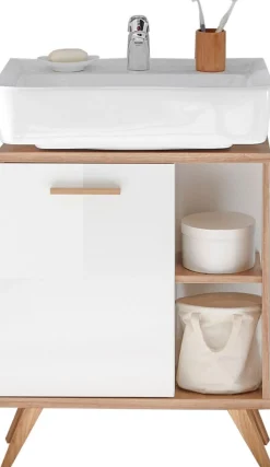Saphir Badmöbel-Set »4-teilig, mit Soft-Close Türen« 4 Stk. tlg.