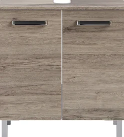 Saphir Badmöbel-Set »7-teilig, mit Spiegelschrank« Set, 7 Stk. tlg.