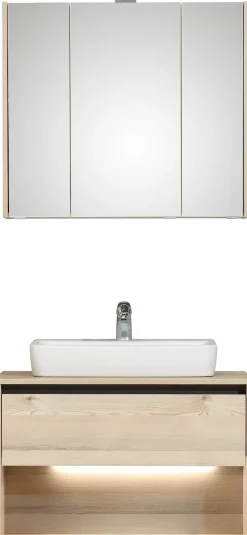 Saphir Badmöbel-Set »4-teilig, mit Soft-Close Türen« 4 Stk. tlg.
