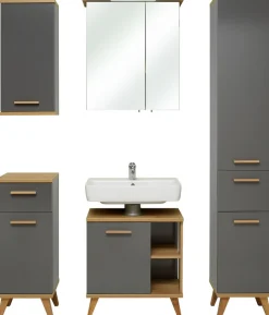 Saphir Badmöbel-Set »5-teilig, mit Soft-Close Türen« Set, 5 Stk. tlg.