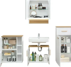 Saphir Badmöbel-Set »4-teilig, mit Soft-Close Türen« Set, 4 Stk. tlg.