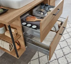 Saphir Badmöbel-Set »5-tlg. Mit Softclose-Türen« 6 Stk. tlg.
