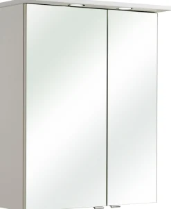 Saphir Badmöbel-Set »Waschbeckenunterschrank mit Spiegelschrank« Set, 2 Stk. tlg.