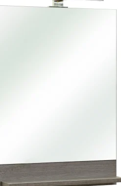 Saphir Badspiegel »Quickset Bad Flächenspiegel mit Ablage, 50 cm breit, ohne Beleuchtung« moderner Wandspiegel für Badezimmer, rechteckig, 70 cm hoch