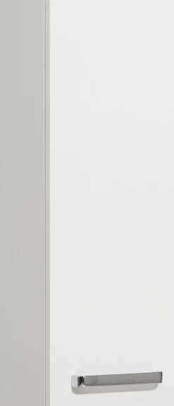 Saphir Hängeschrank »Quickset Wand-Badschrank 25 cm breit mit 1 Tür und 2 Einlegeböden« Badezimmer-Hängeschrank inkl. Türdämpfer, Griffe in Chrom Glanz