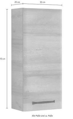 Saphir Hängeschrank »Quickset 318, mit einer Tür, 30cm breit« 1 Stk. tlg.