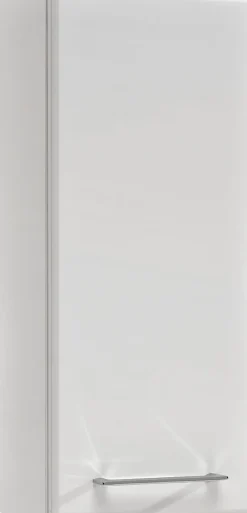 Saphir Hängeschrank »Quickset 376 Wand-Badschrank mit 1 Tür und 2 Einlegeböden« Badezimmer-Hängeschrank, 30 cm breit, inkl. Türdämpfer, Weiß Hochglanz