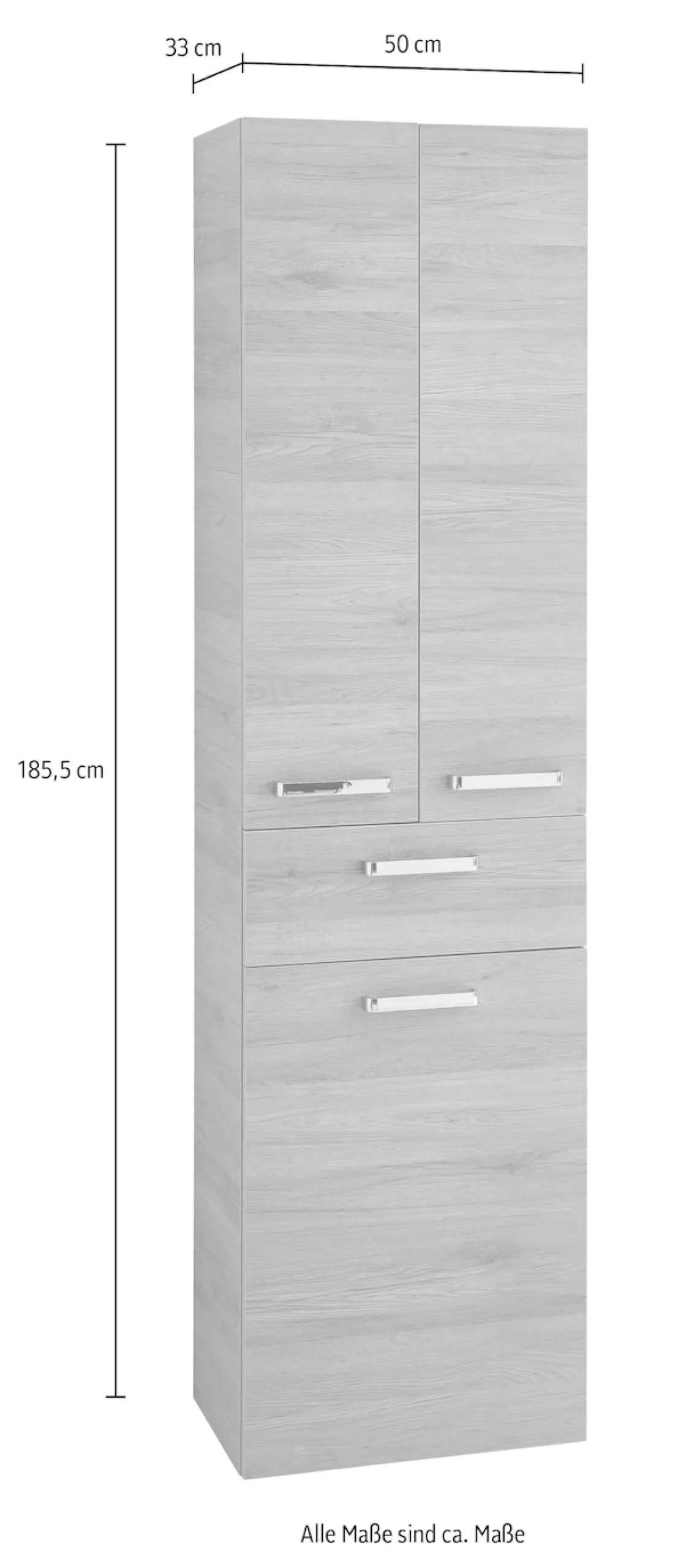 Saphir Hochschrank »mit Wäschekippe«