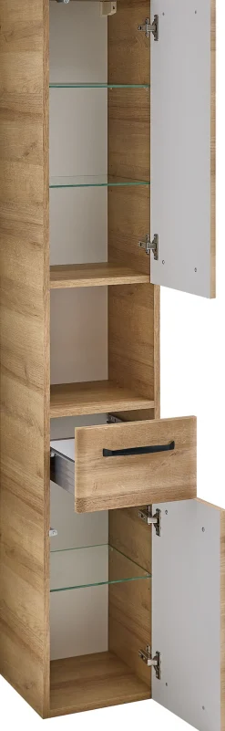 Saphir Hochschrank »Quickset 318, mit 2 Türen, 1 Auszug, 1 Fach, 30cm breit« 1 Stk. tlg.
