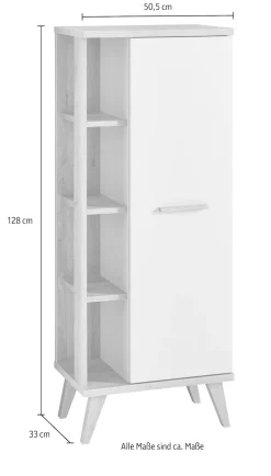 Saphir Midischrank »mit einem seitlichen Ablagefach«