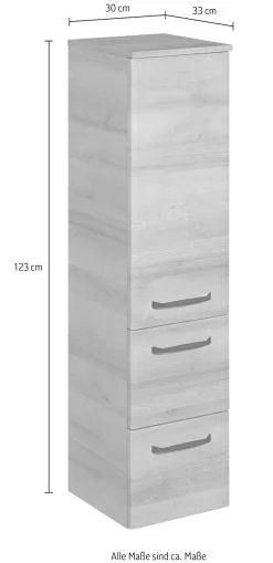 Saphir Midischrank »Quickset 318, mit 1 Tür, 2 Auszüge, 30cm breit« 1 Stk. tlg.