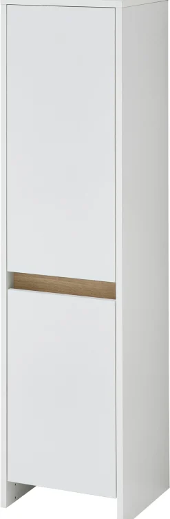Saphir Midischrank »Quickset 100, Badschrank 32,4 cm breit, 2 Türen« 2 Einlegeböden, Badezimmer-Midischrank, mit Akzentfuge