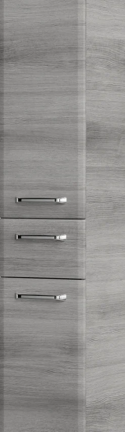 Saphir Midischrank »Quickset Badschrank 30 cm breit, 2 Türen, 1 Schublade, 3 Einlegeböden« Badezimmer-Midischrank inkl. Türdämpfer, Griffe in Chrom glänzend