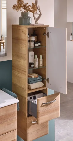 Saphir Midischrank »Quickset 318, mit 1 Tür, 2 Auszüge, 30cm breit« 1 Stk. tlg.
