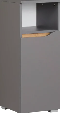 Saphir Unterschrank »Quickset Badschrank mit 1 Tür, 1 Einlegeboden, 30 cm breit« Badezimmer-Unterschrank inkl. Türdämpfer, grifflos