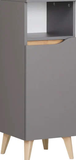 Saphir Unterschrank »Quickset Badschrank mit 1 Tür, 1 Einlegeboden, 30 cm breit« Badezimmer-Unterschrank inkl. Türdämpfer, grifflos