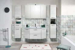Saphir Unterschrank »Quickset Badschrank 30 cm breit, 1 Tür, 1 Schublade, 1 Einlegeboden« Badezimmer-Unterschrank inkl. Türdämpfer, 1 Tür, Griffe in Chrom Glanz