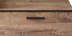 Saphir Unterschrank »Quickset 374 Badschrank mit 1 Klappe, inkl. Abdeckplatte« Badezimmer-Unterschrank, Eiche Ribbeck quer Nachbildung, 71 cm breit