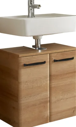 Saphir Waschbeckenunterschrank »Quickset 318, mit zwei Türen, 60cm breit« 1 Stk. tlg.